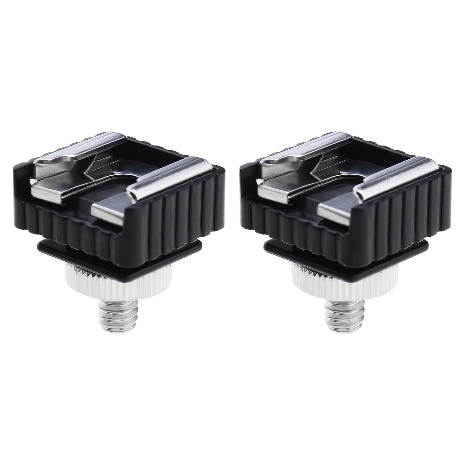 Adaptador de zapata caliente 2PCS Micro Traders 1/4"-20