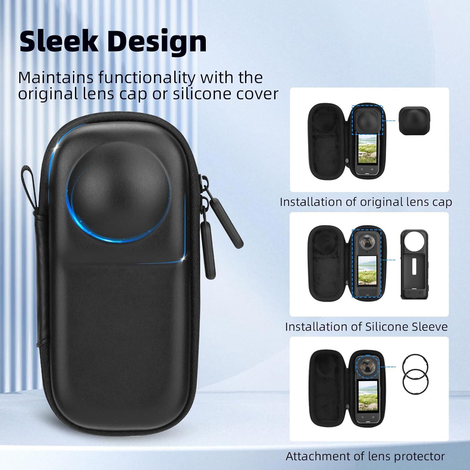 Funda Protectora BRDRC para Insta 360 X4 X5 - Portátil y Ligera