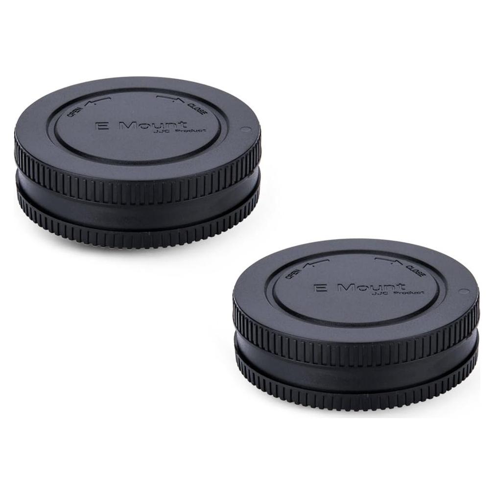 Kit de 2 tapas JJC para cuerpo y lente Sony E-Mount