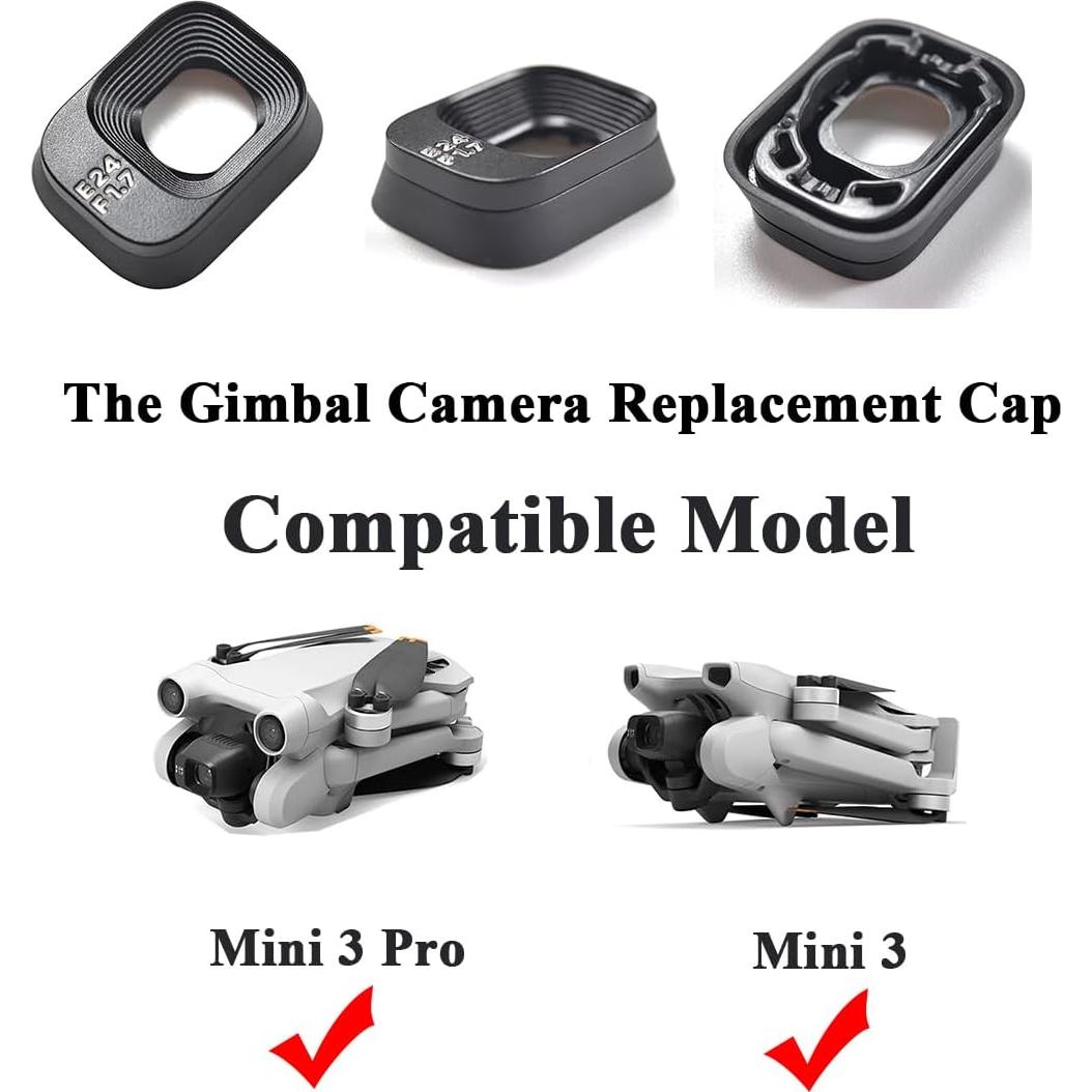 Cubierta Frontal de Cámara DJI Mini 3 Pro - Reemplazo Gimbal