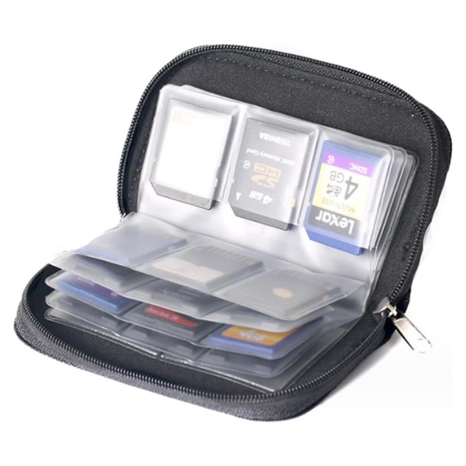 Funda de Almacenamiento para Tarjetas de Memoria Drhob - 22 Compartimentos