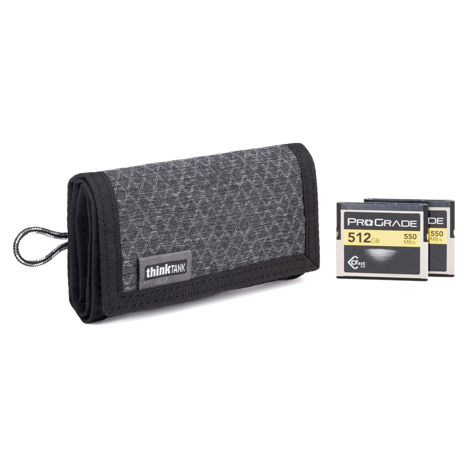 Cartera para Tarjetas de Memoria Think Tank Photo Pizarra Negra