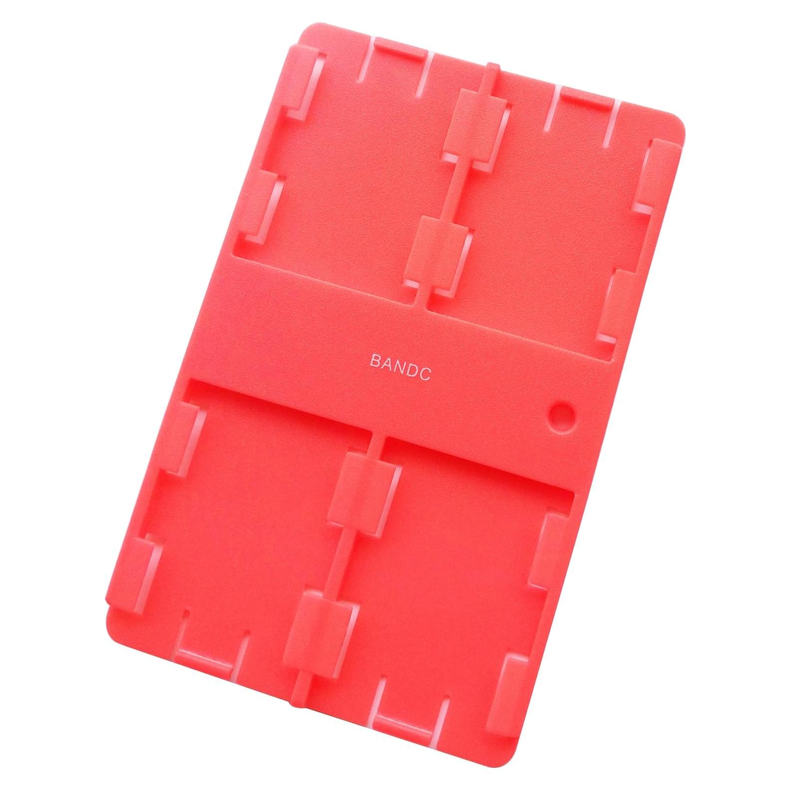 Estuche de Almacenamiento para 4 Tarjetas SD BANDC Plata