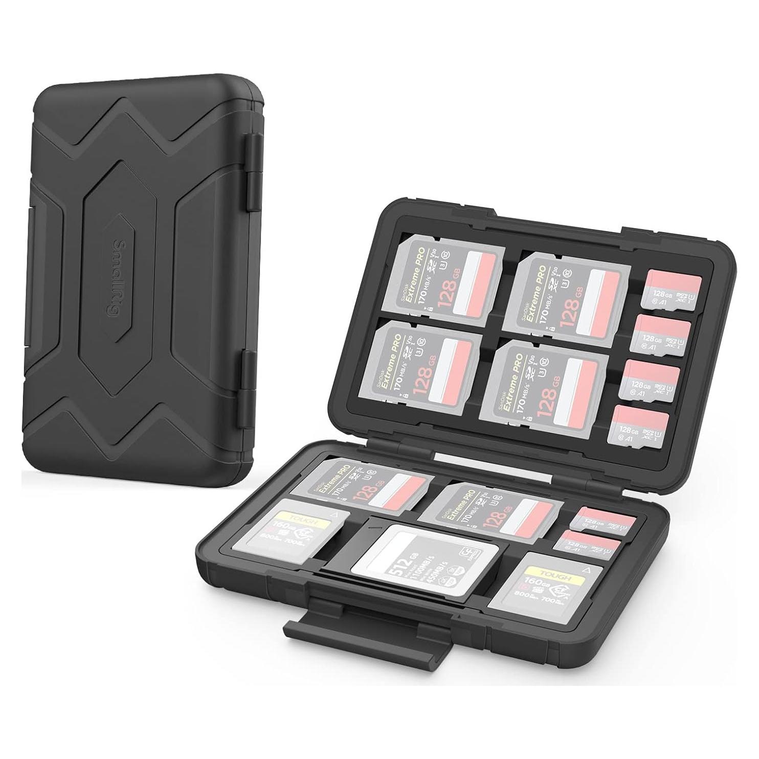 Estuche para Tarjetas de Memoria SMALLRIG 3192 Resistente al Agua