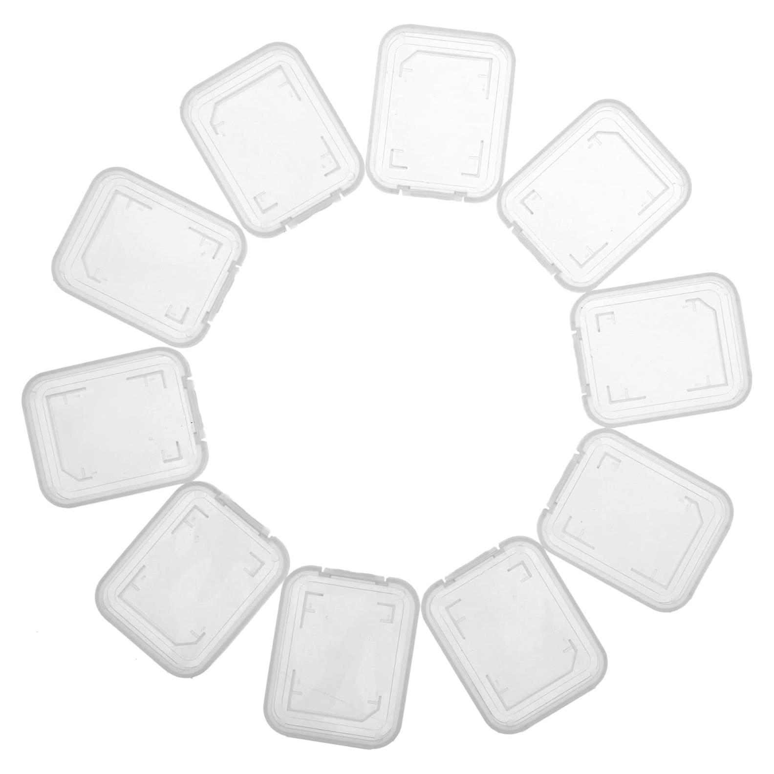 Caja de Almacenamiento para Tarjetas de Memoria SD UTENEW - Paquete de 10