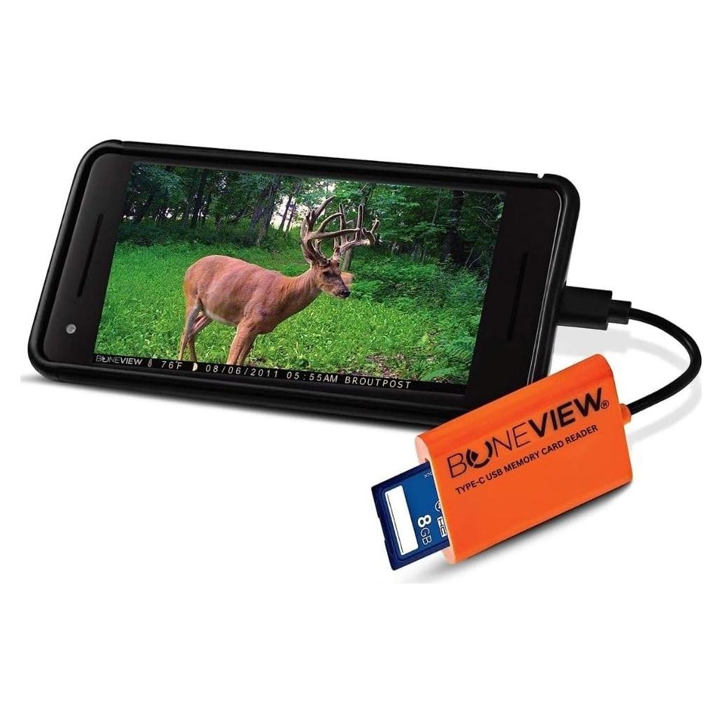 Lector de Tarjetas SD BoneView USB-C para Android - Compatible con Micro SD