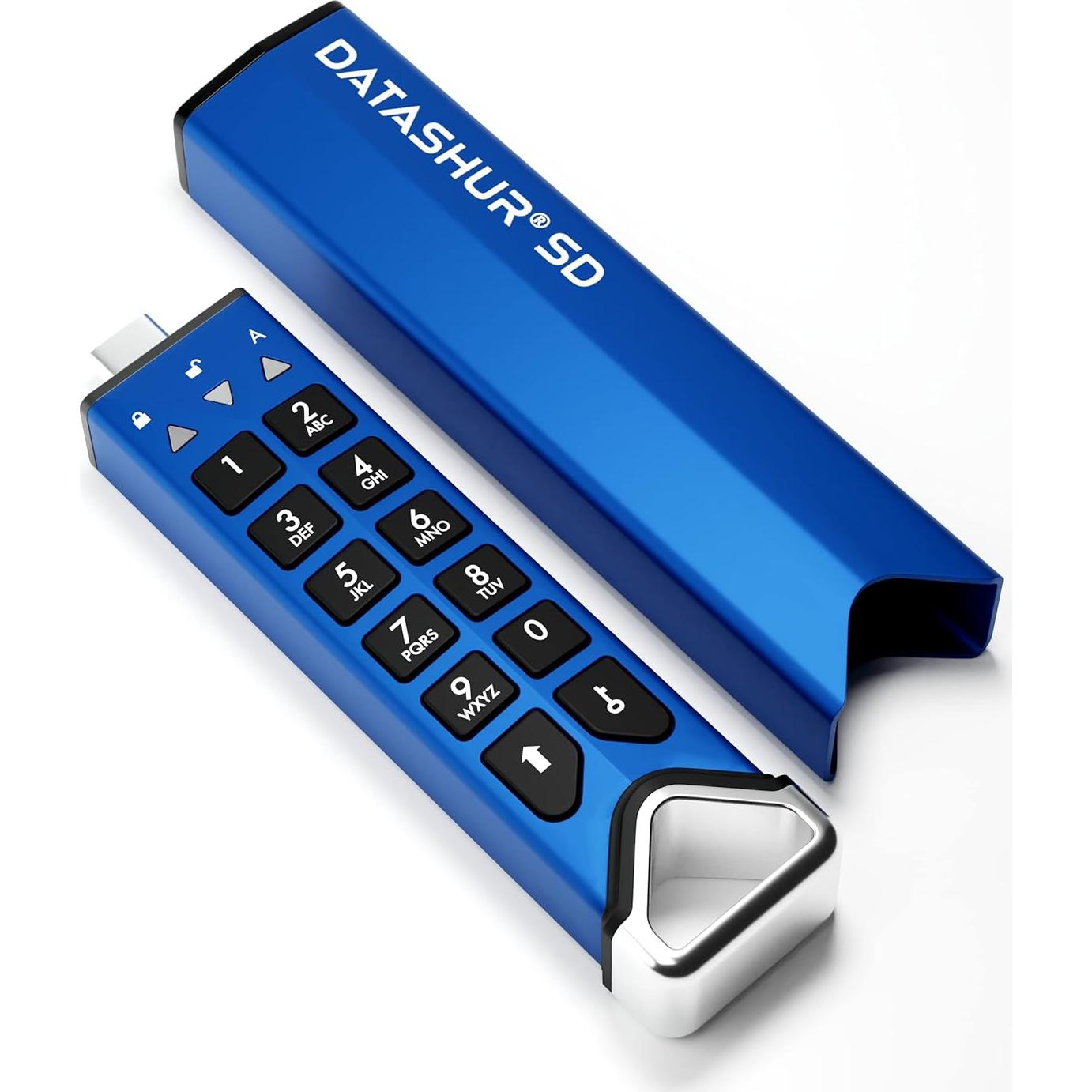 Paquete 2 iStorage DatAshur SD USB Encriptada 256GB + MicroSD 128GB