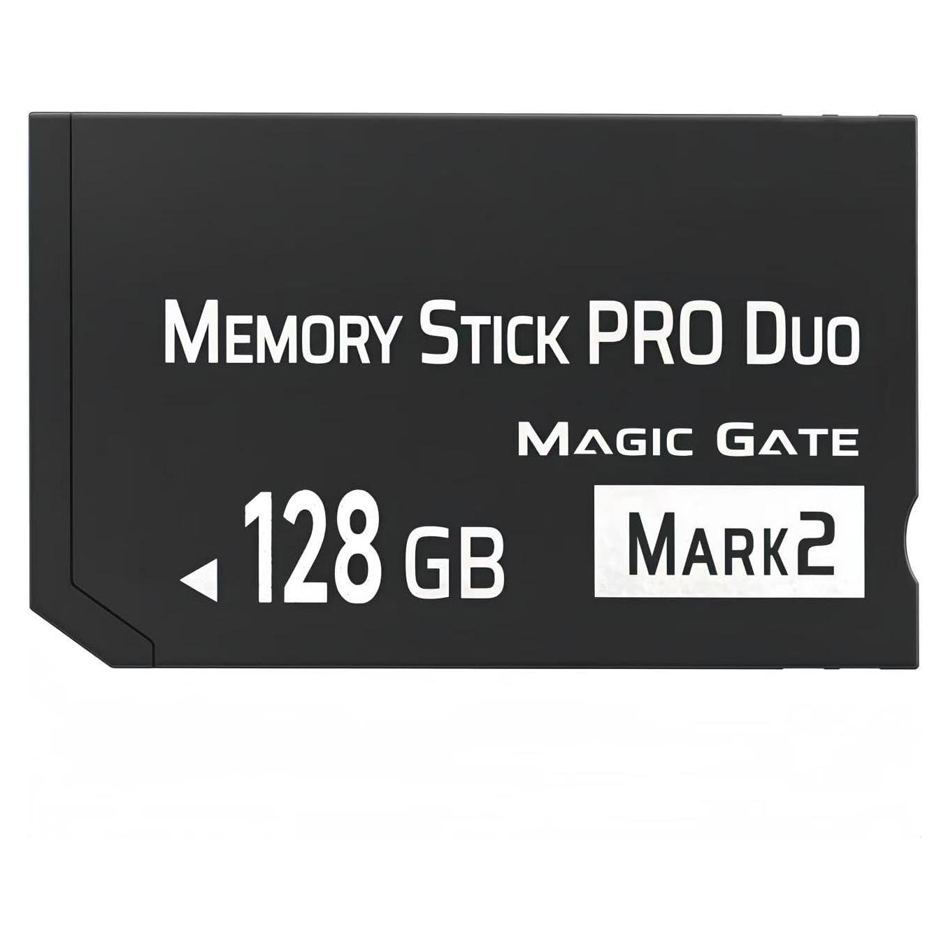 HSANYIUR 128GB Memoria Stick PRO Duo Mark2 para PSP y Cámaras