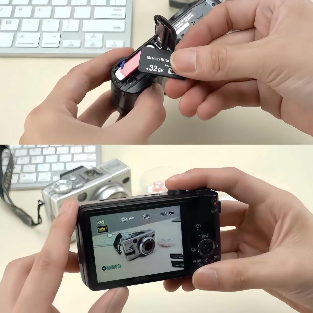 HSANYIUR 128GB Memoria Stick PRO Duo Mark2 para PSP y Cámaras