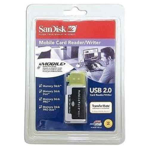 Lector Escritor de Tarjetas Móviles SanDisk SDDR-107-A10M USB 2.0