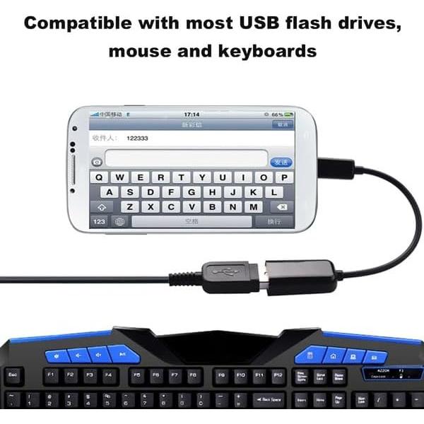 Adaptador OTG MicroUSB 2.0 Tek Styz 2 Pack para Asus TF103C