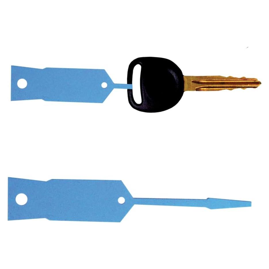 Etiquetas de Llave Econo Azul BER Flags - 1,000 Unidades