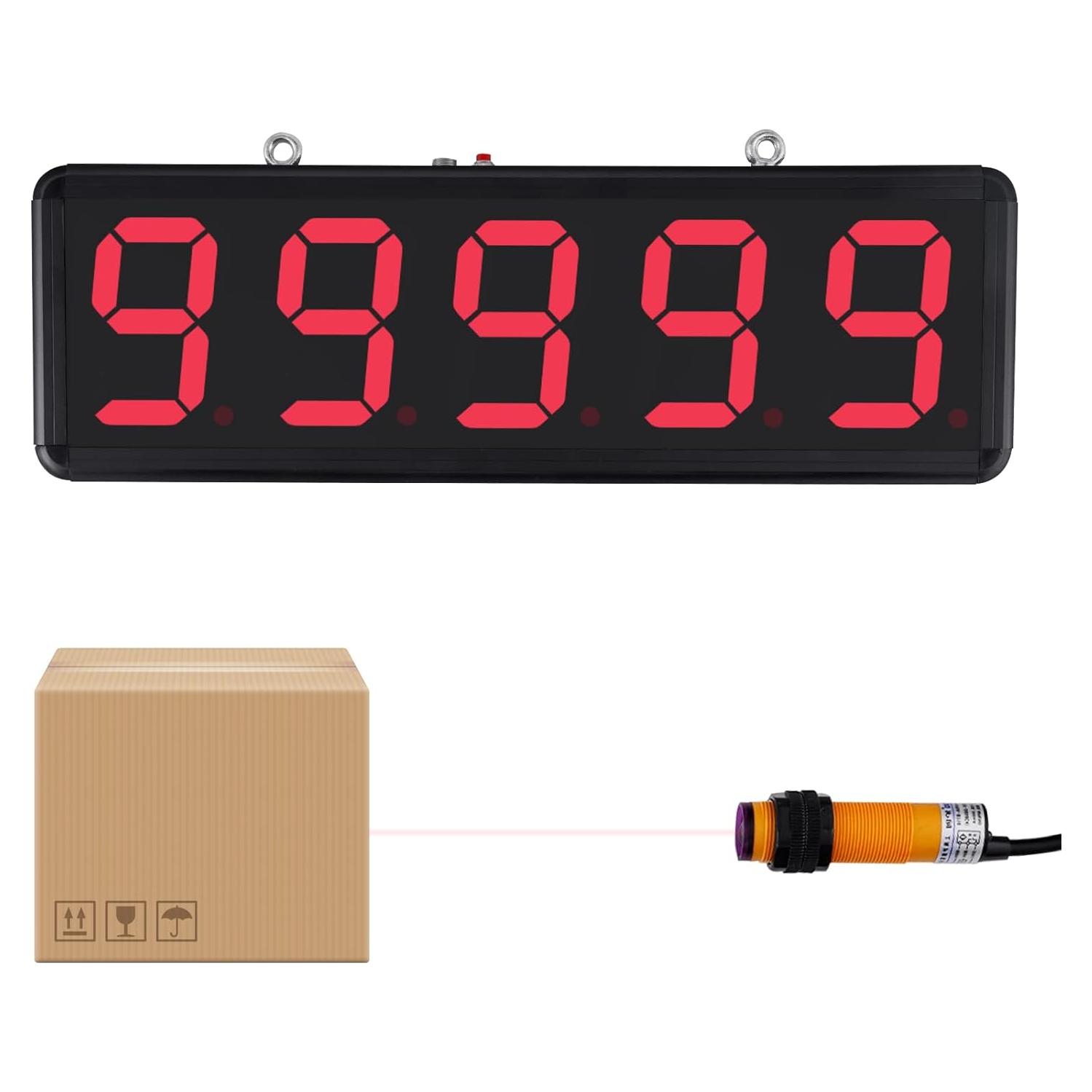Contador Digital LED YMJOINMX hasta 99999 con Sensor Infrarrojo