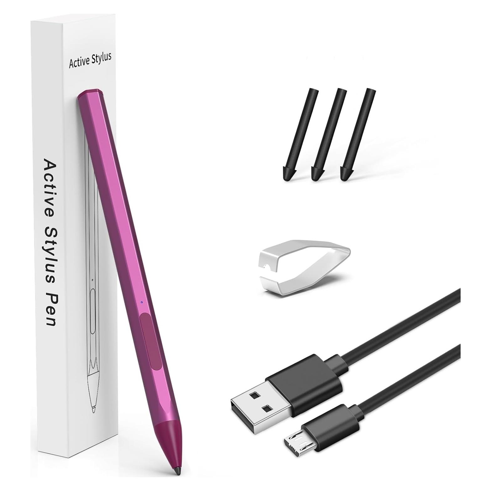 Stylus Recargable MPP 2.0 para HP Envy x360 Rojo