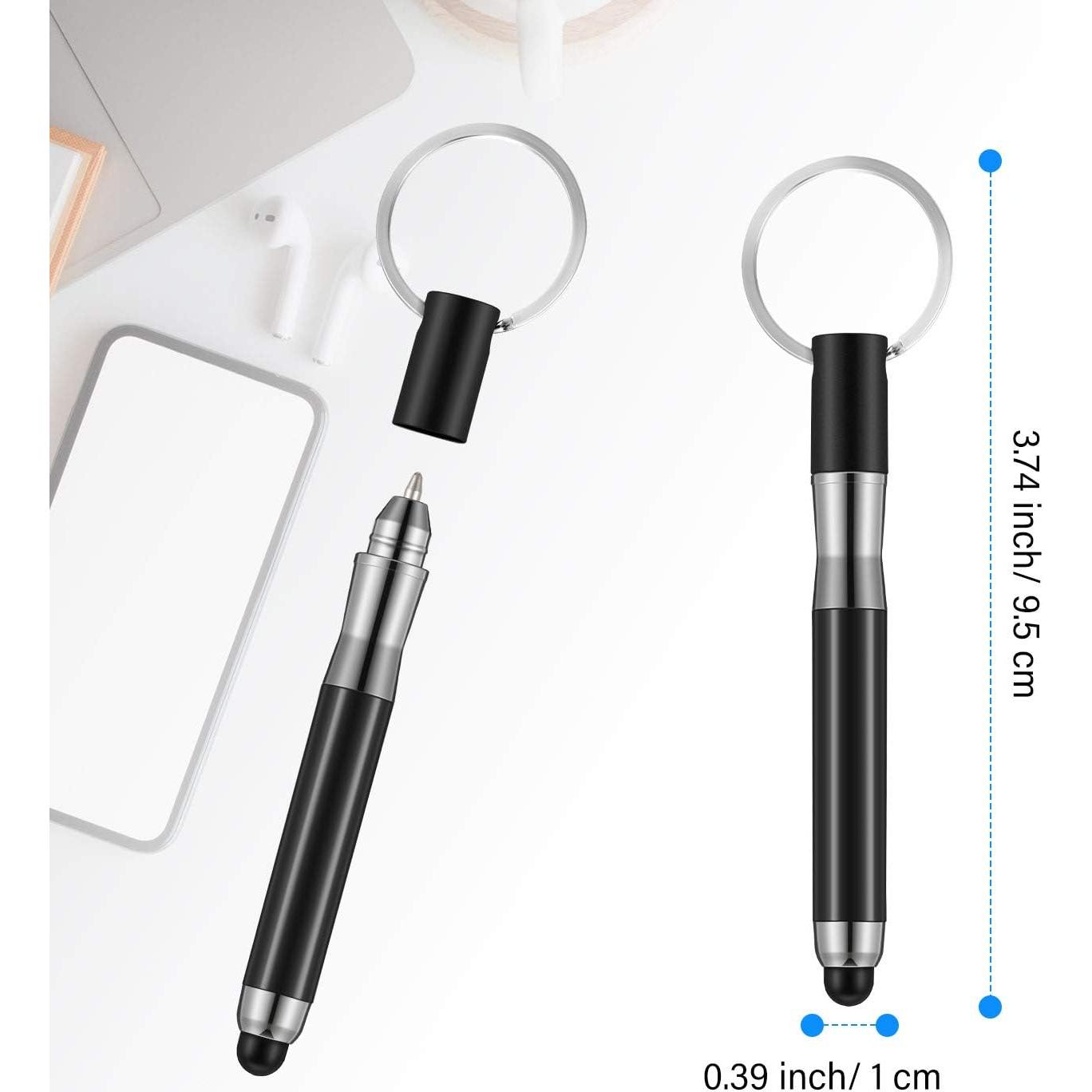 Bolígrafo Stylus Mini 3-en-1 Outus con Llavero - 18g