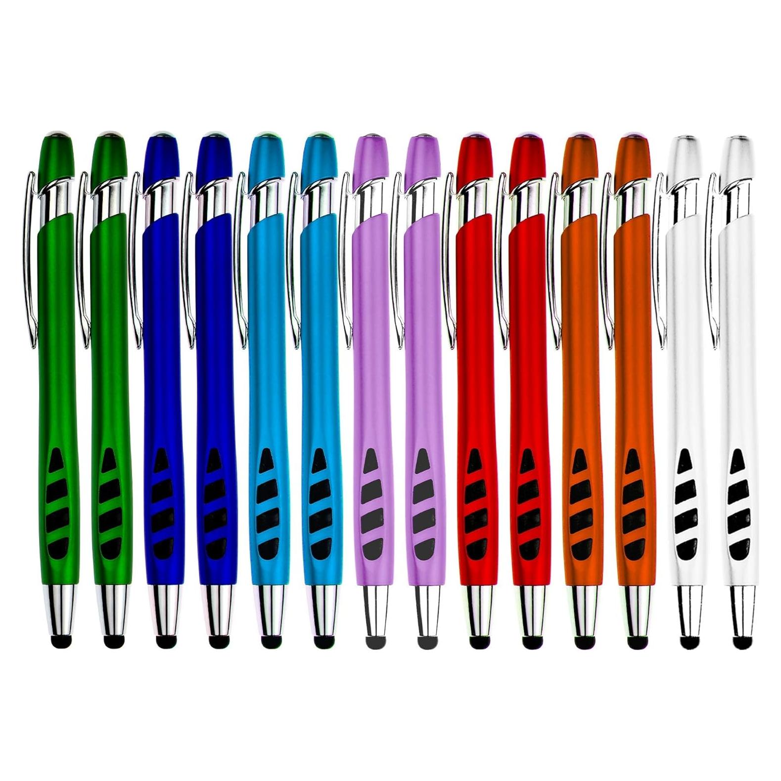 Bolígrafo Stylus 2 en 1 SyPen - Paquete de 14, Tinta Negra