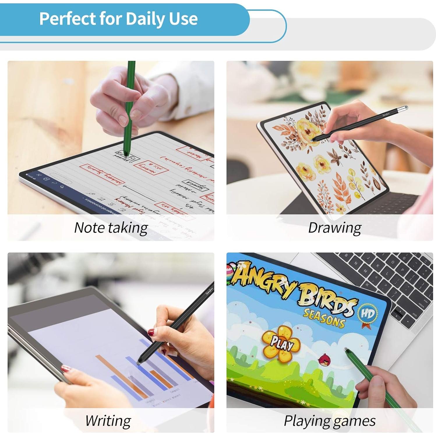 Estilógrafo 2 en 1 StylusHome con 8 Puntas Reemplazables