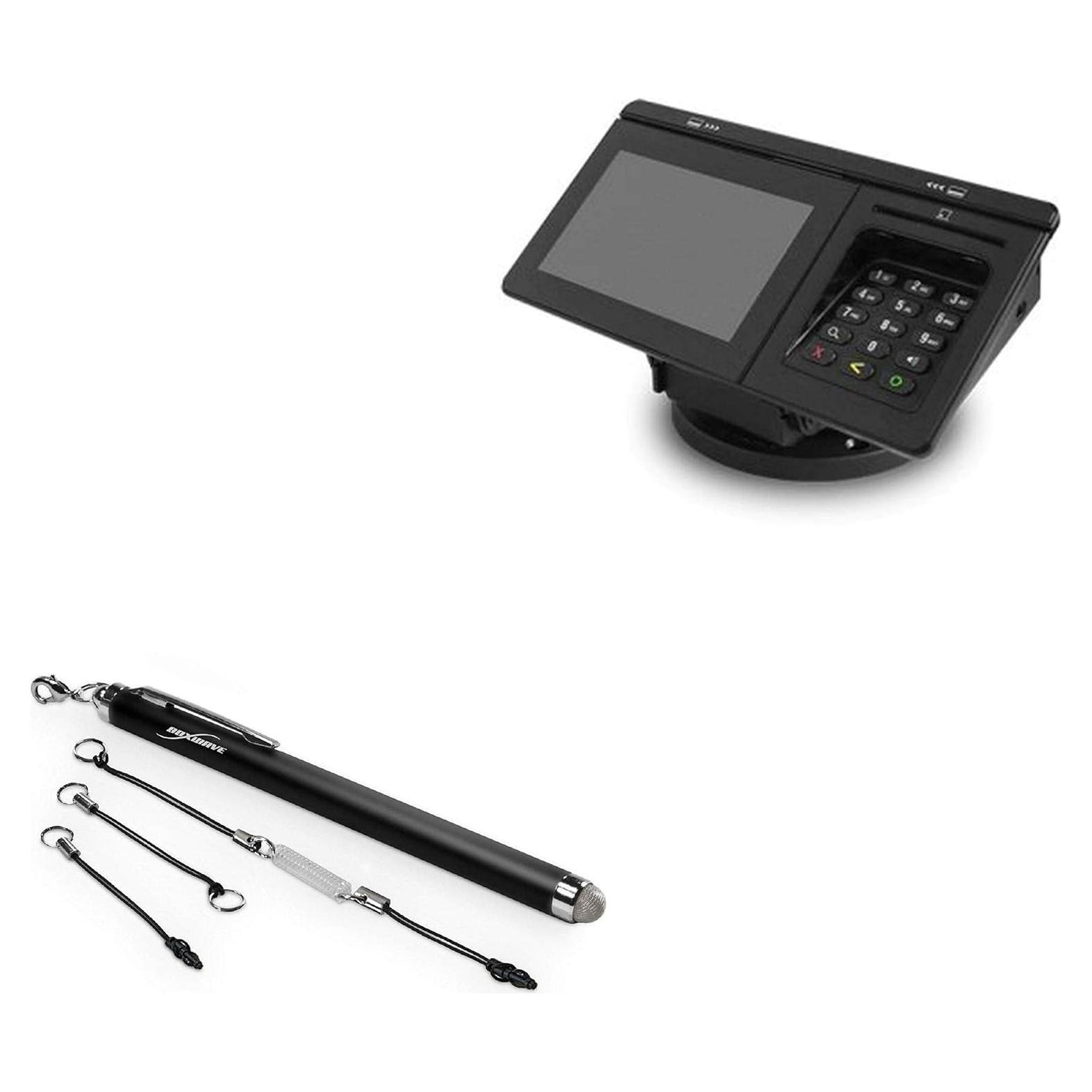 BoxWave Stylus Pen Compatible with Equinox Luxe 8500i - EverTouch Capacitive Stylus, Fiber Tip Capacitive Stylus Pen - Jet Black