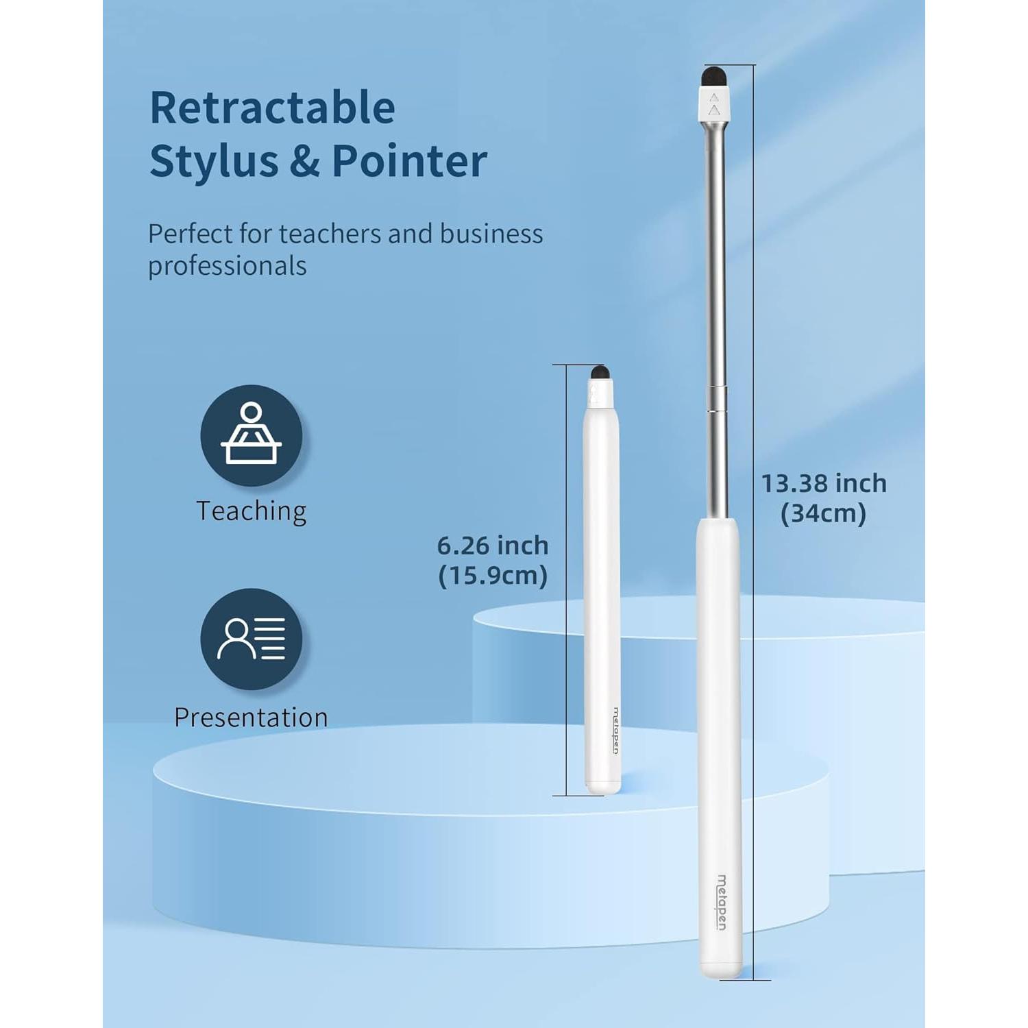 Bolígrafo Universal Metapen X1 para Pantallas Táctiles 34 cm