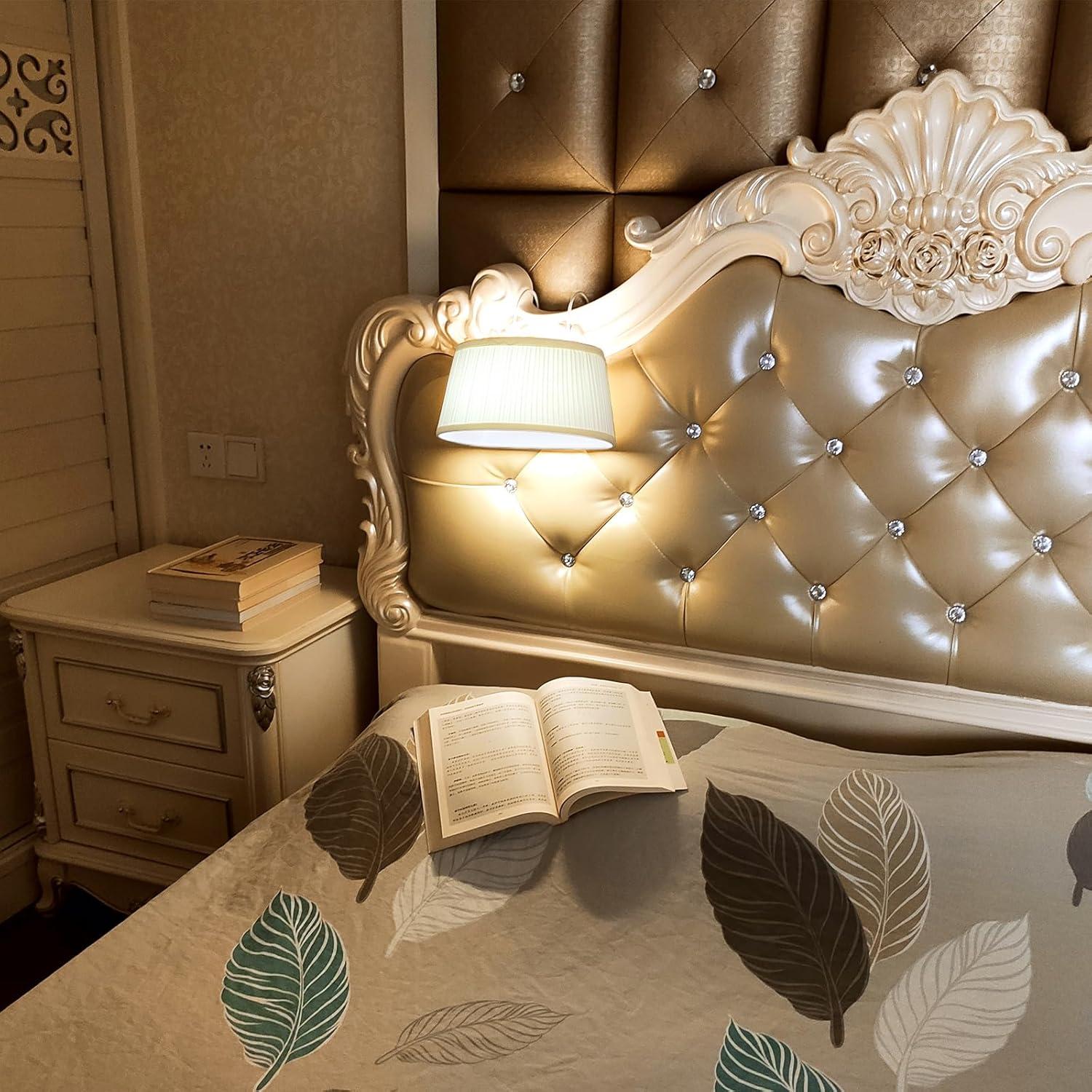 Lámpara de lectura para cama FINCMY LED-MORE-5 3 modos de color