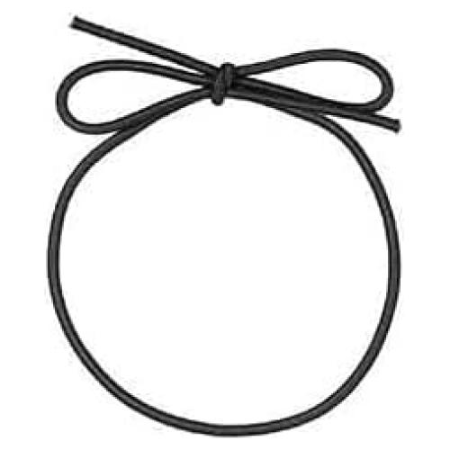 Lazos Elásticos K-Kraft 56 cm Negros para Regalos y Artesanías