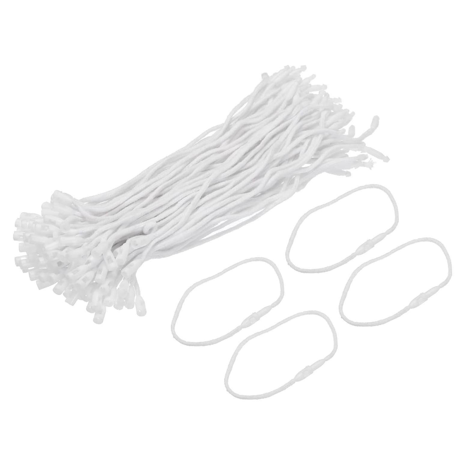 Cuerdas de Etiquetas MECCANIXITY 190mm 100 Piezas Blancas