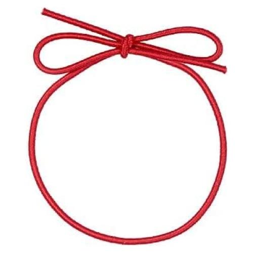 Laços Elásticos K-Kraft Rojos 100 Unidades 25.4 cm para Artesanías