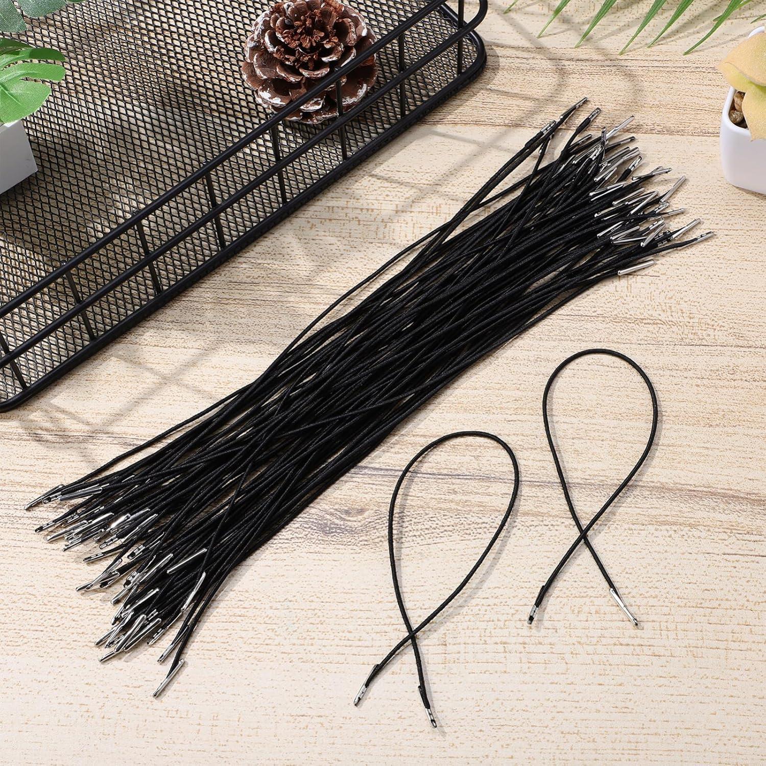 Cuerdas Elásticas Ciieeo 50 Pcs con Púas Metálicas 26cm