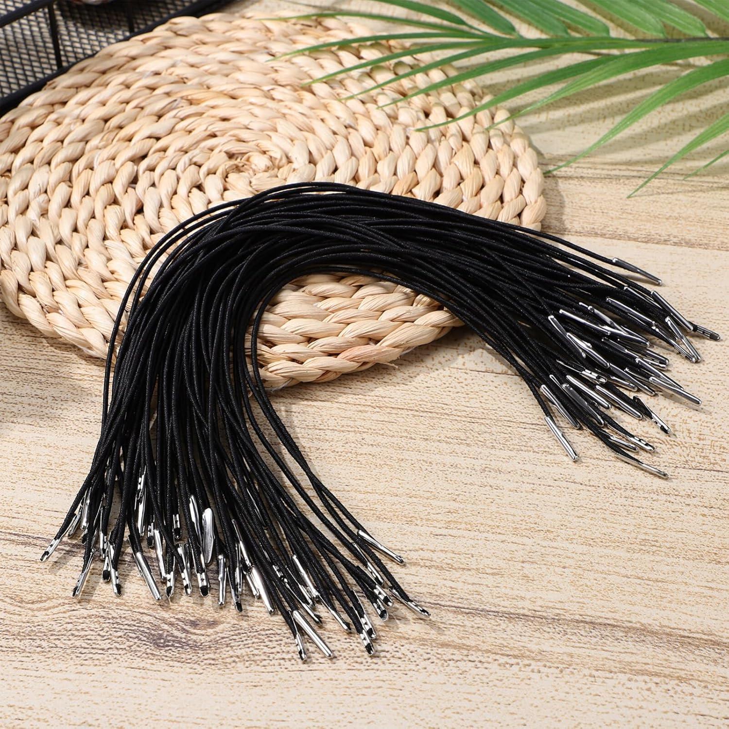 Cuerdas Elásticas Ciieeo 50 Pcs con Púas Metálicas 26cm