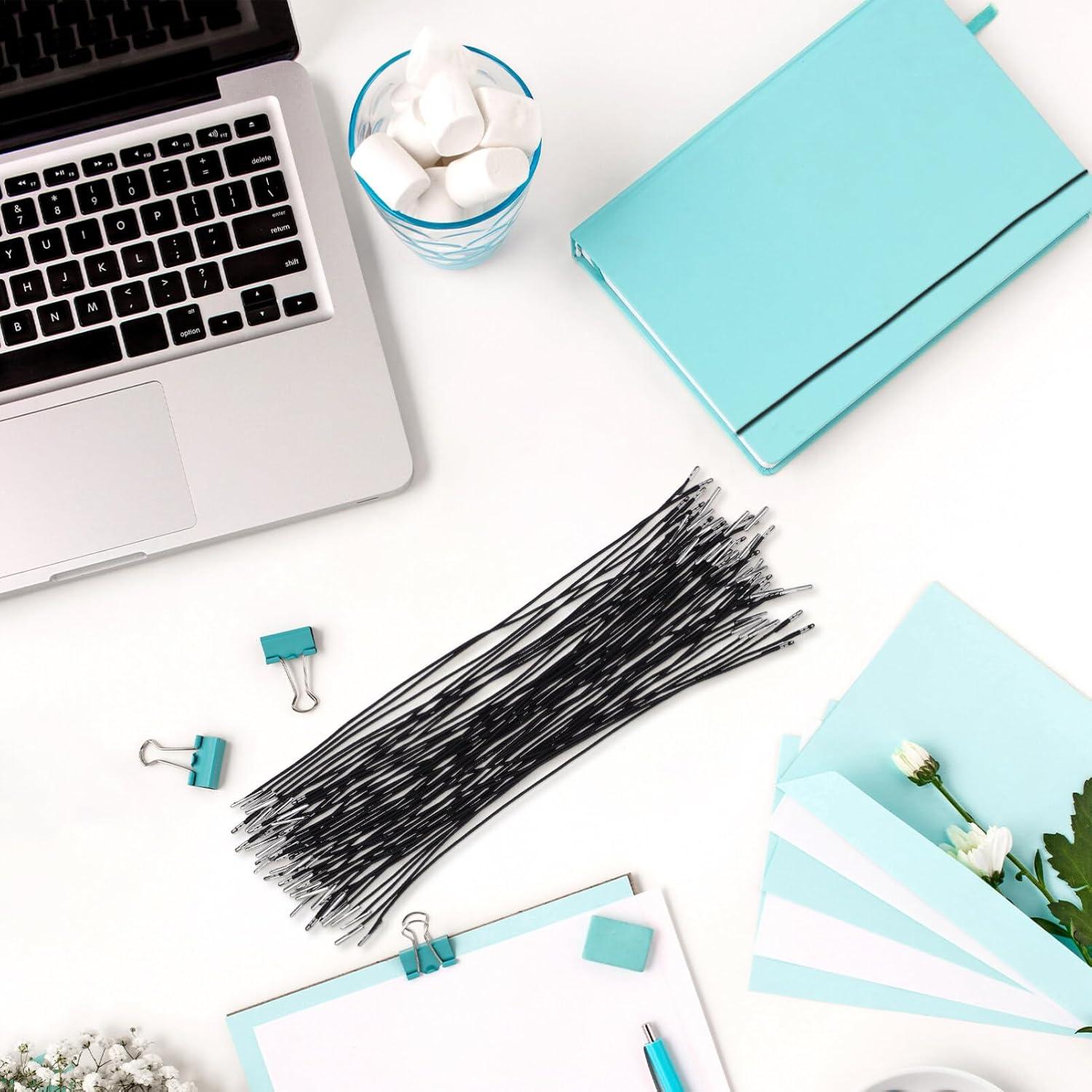 Cuerdas Elásticas Ciieeo 50 Pcs con Púas Metálicas 26cm