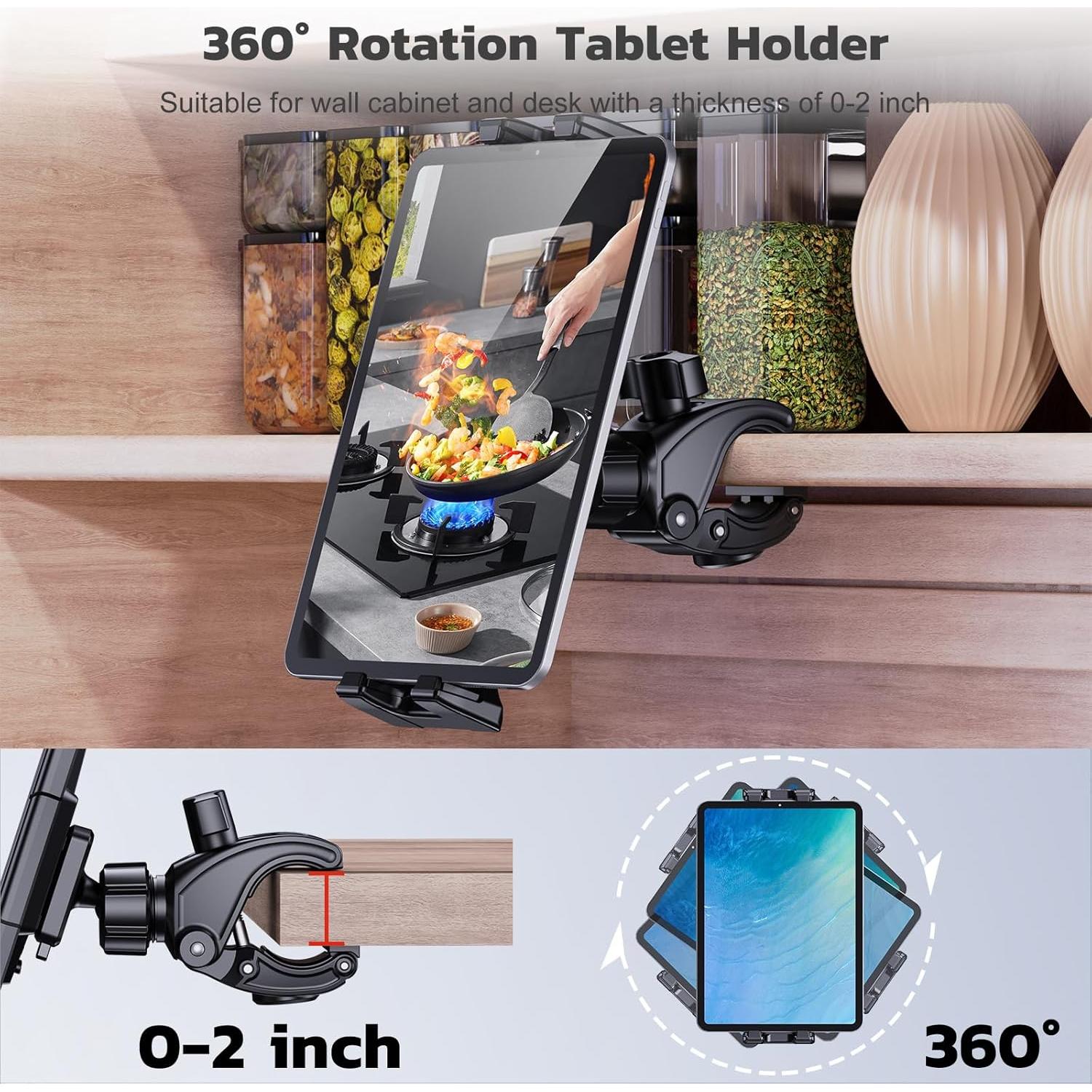 Soporte para Tableta OHLPRO para iPad y Teléfonos 5-13"