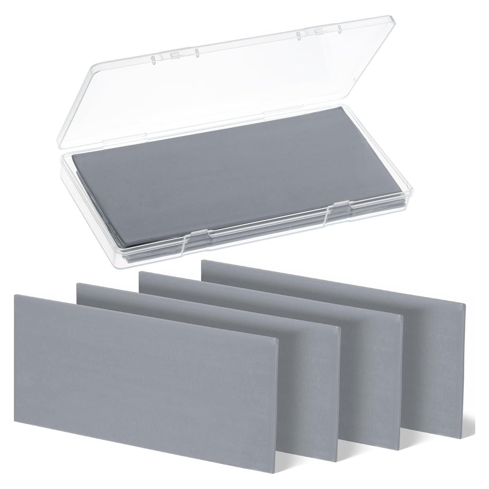 Gomas Amasadas Mr. Pen - Paquete de 4, Gris, 16x7 cm