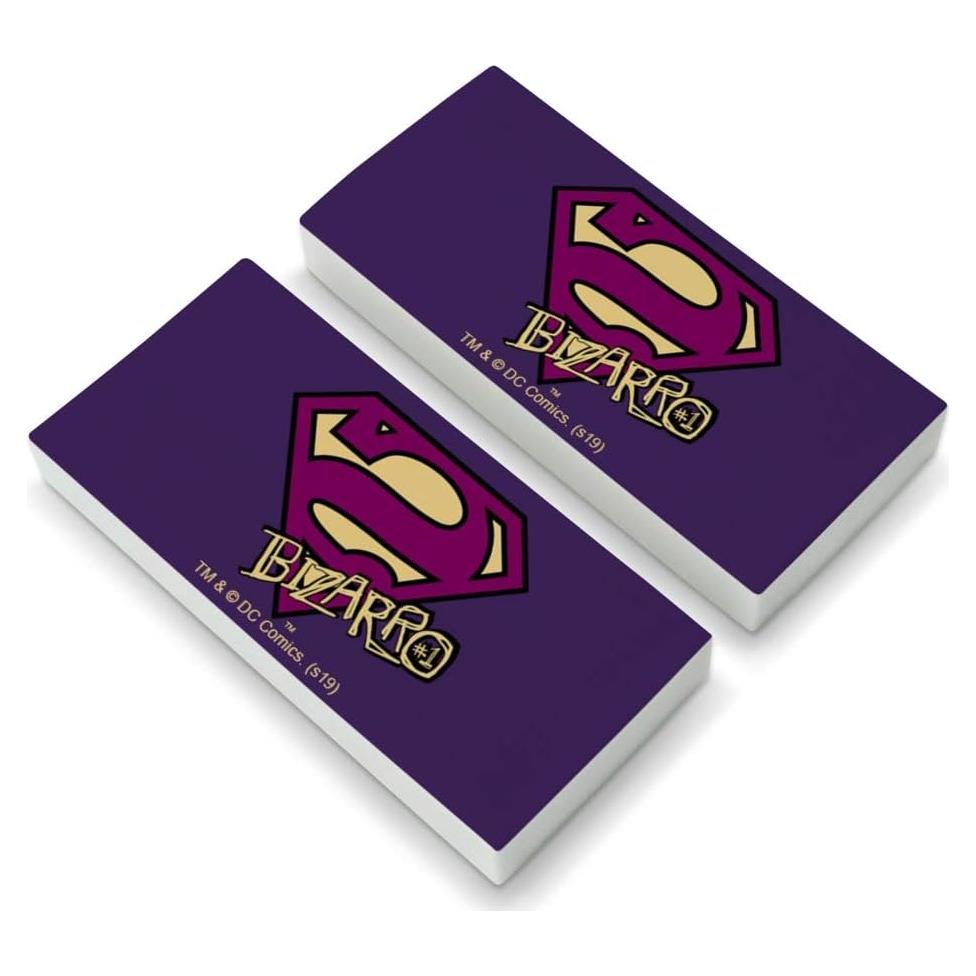Set de 2 Borradores Superman Bizarro - Graphics and More