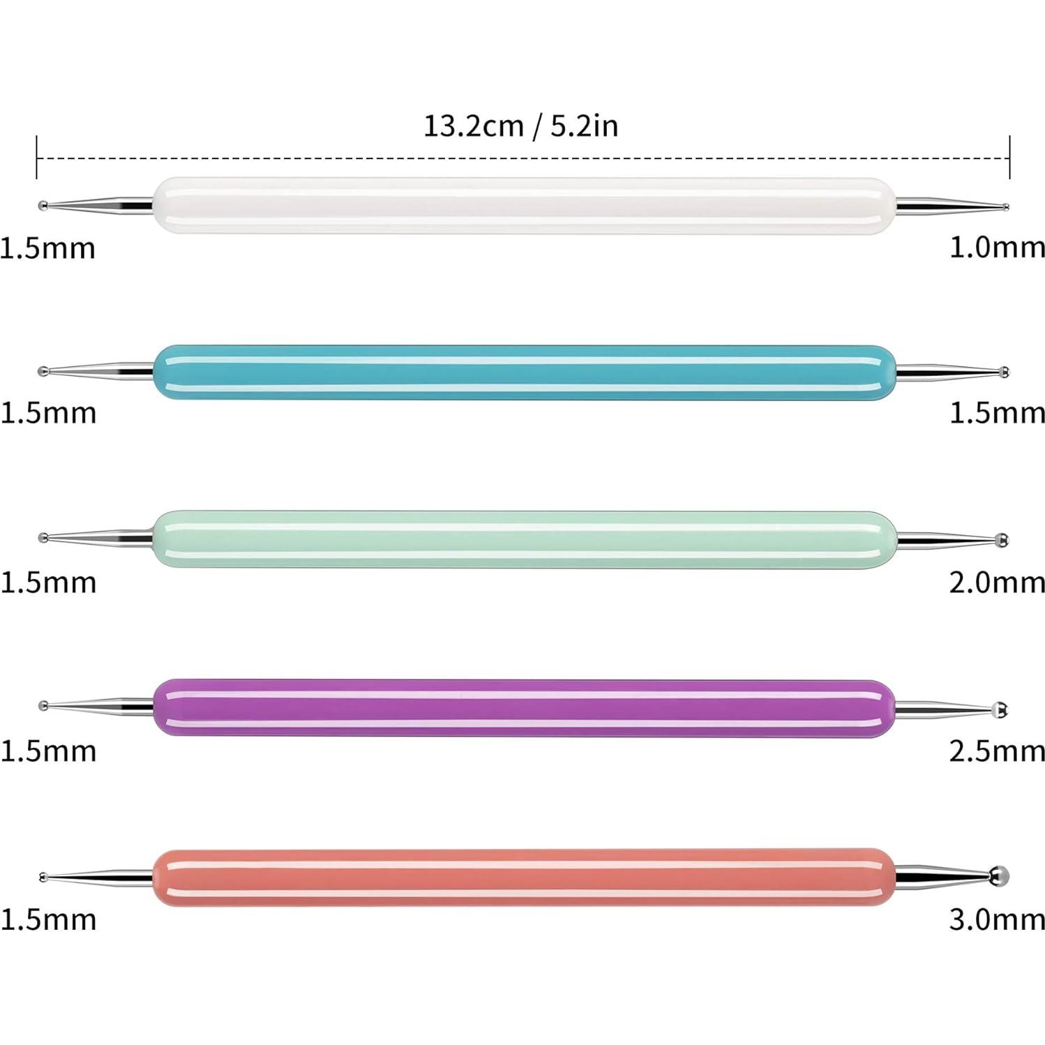 Set de 5 Estilógrafos de Embossing Coyaho para Papel