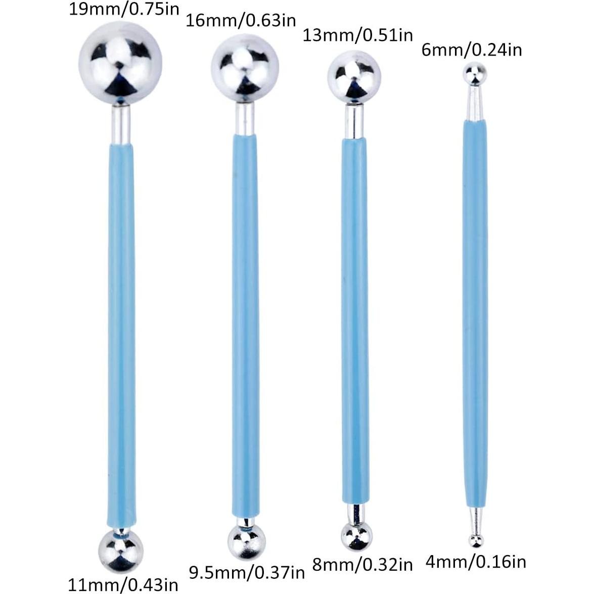Conjunto de Herramientas de Punteado Mandala Augshy 19 Piezas