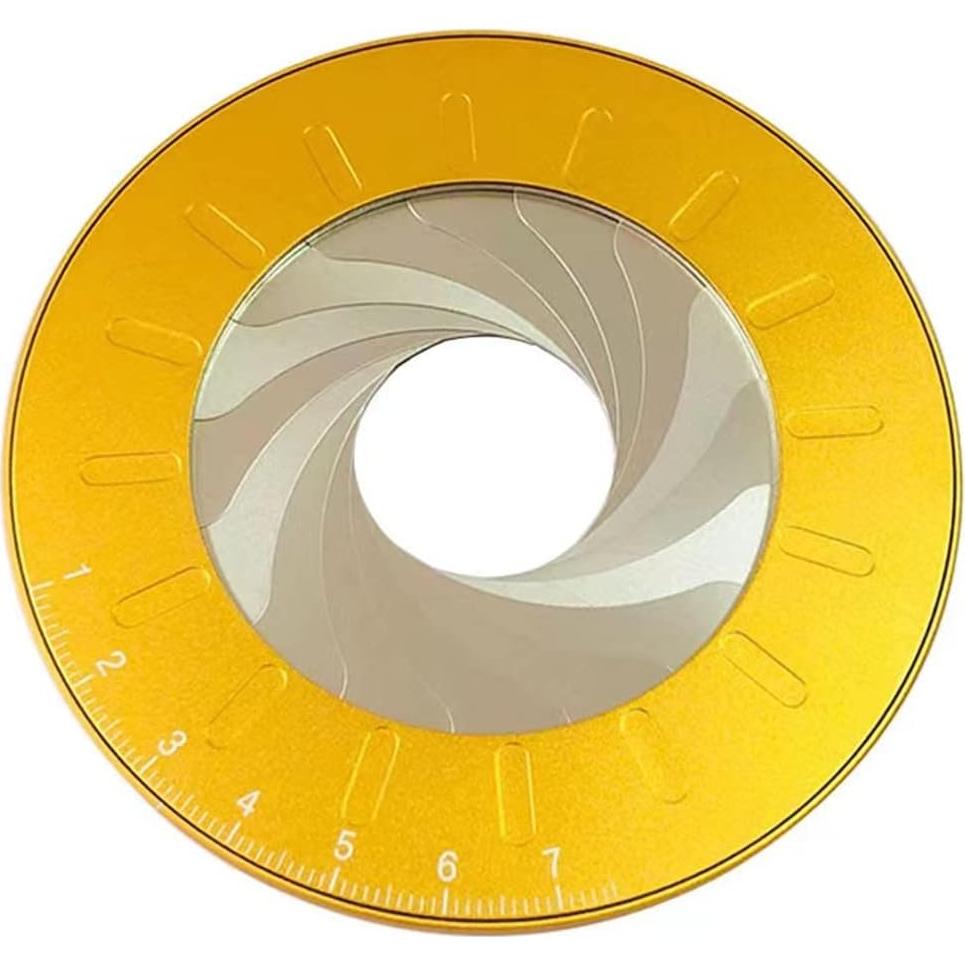 Creador de Círculos Ajustable Szliyands - Acero Inoxidable 12.5cm