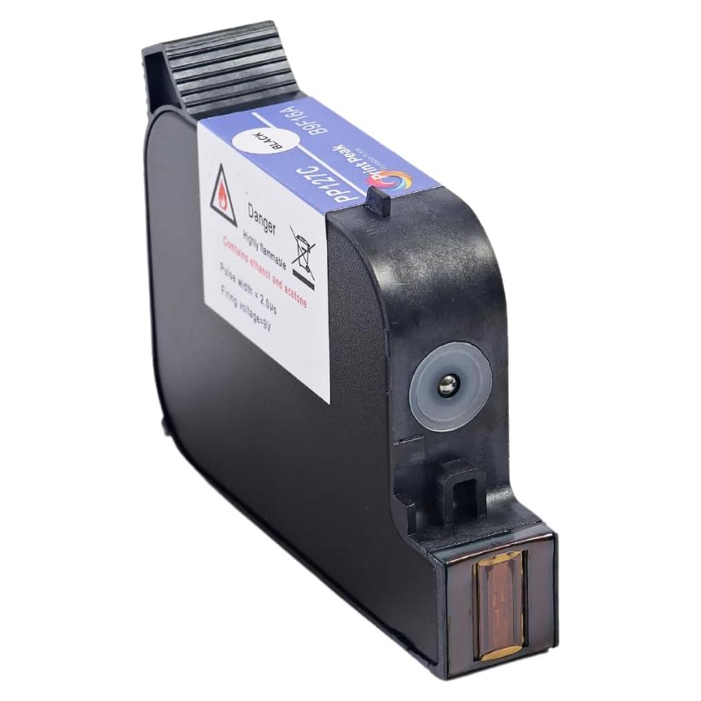 Cartucho de tinta portátil PrintPeak 45ml Negro secado rápido