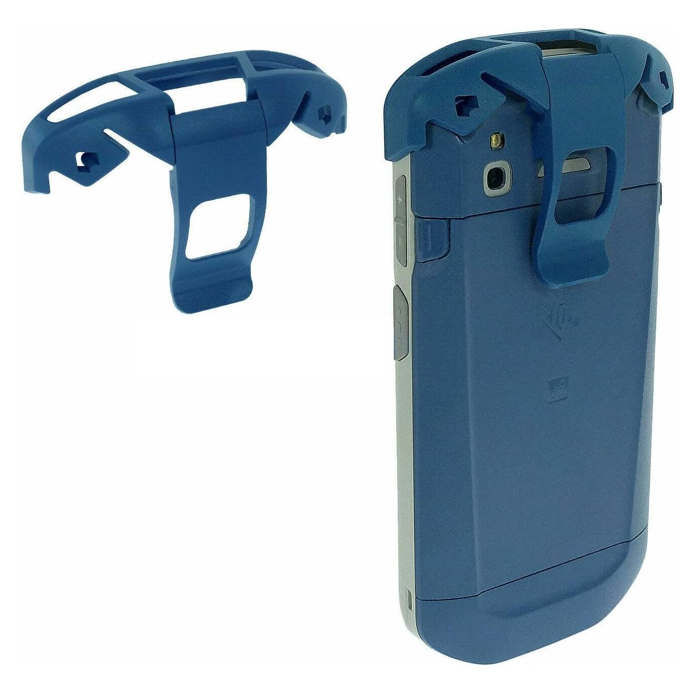 Clip de Transporte Plástico Esyeris para Escáner Zebra TC51 TC52 Azul