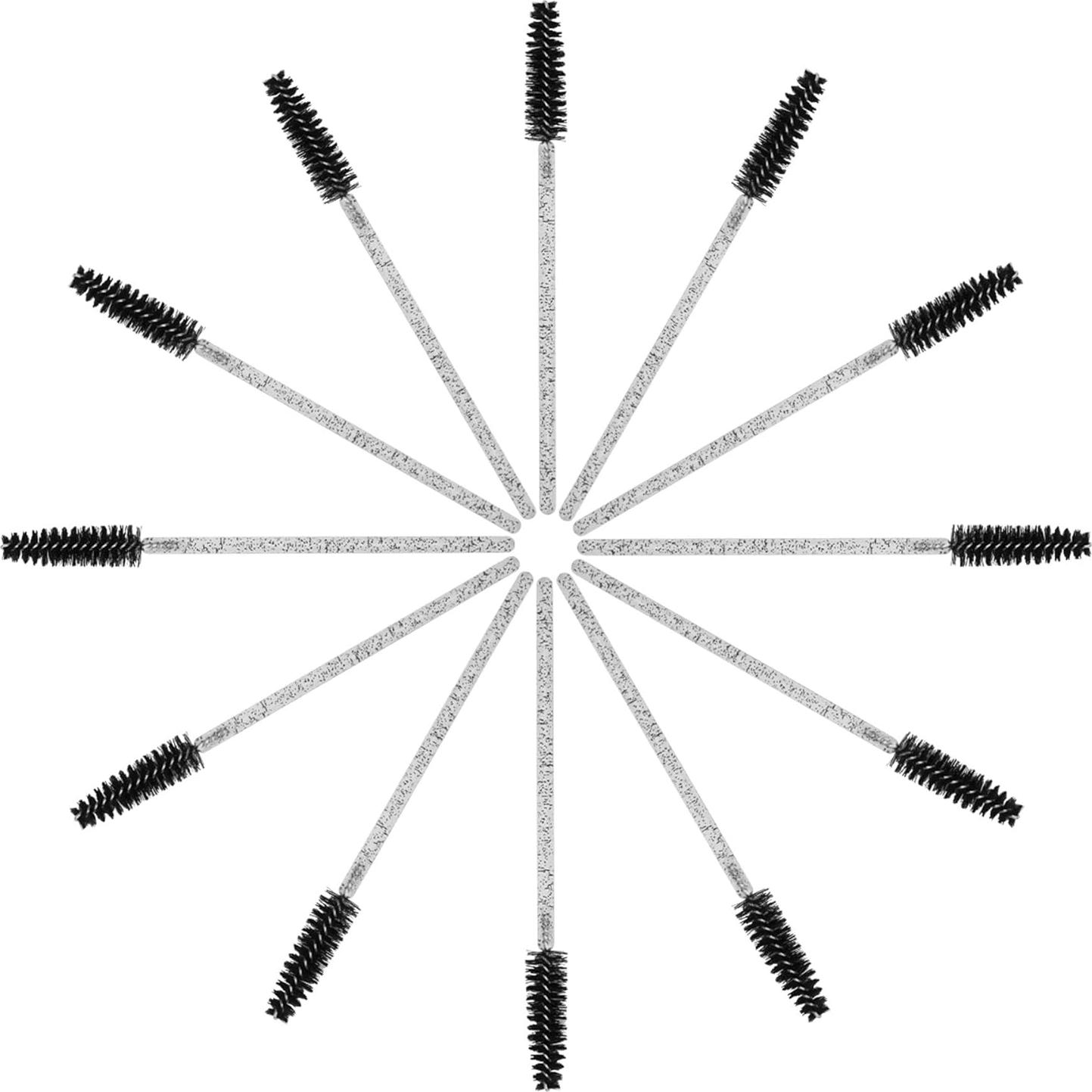 Cepillos desechables para pestañas CHEFBEE 100 PCS Negro