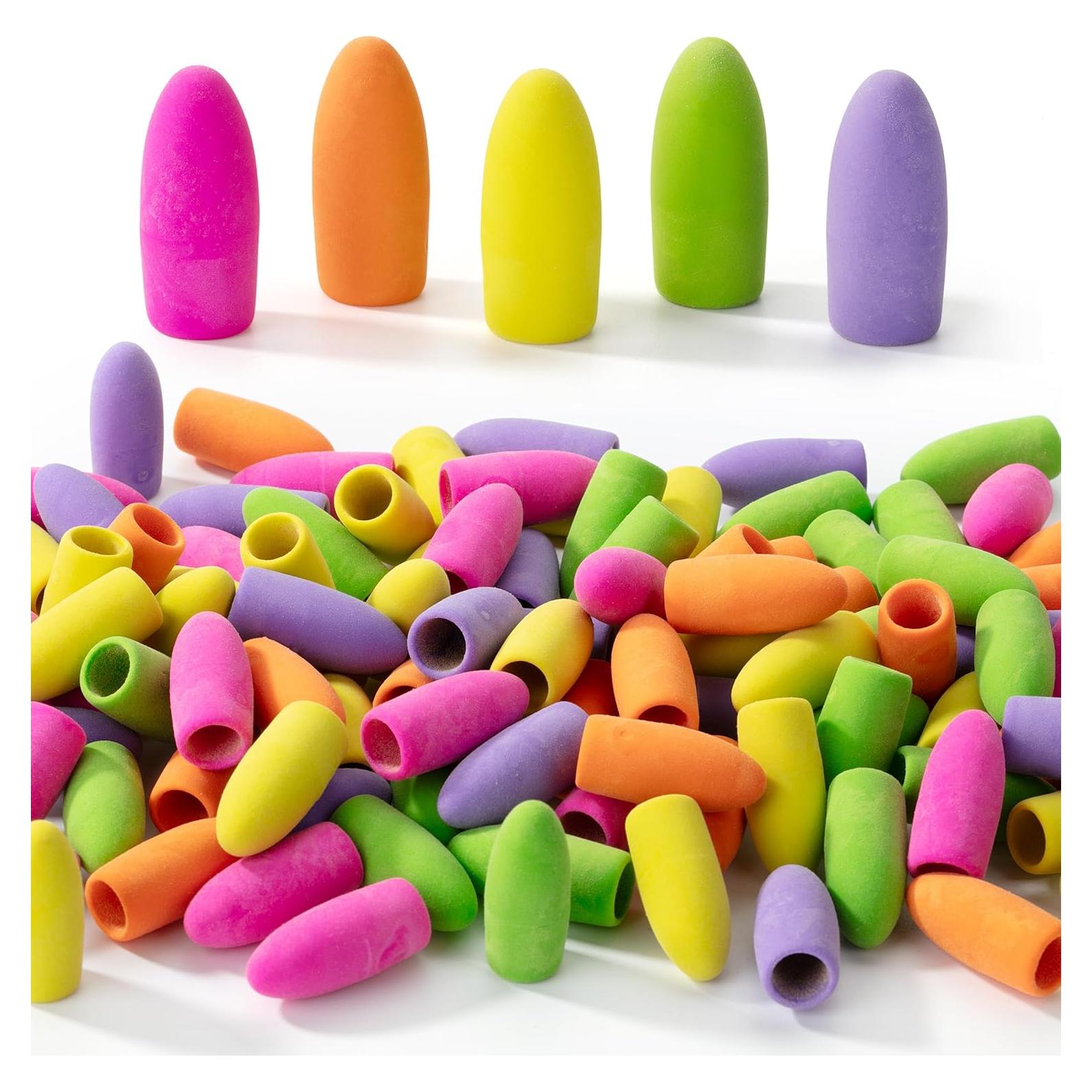 Borradores de lápiz Mr. Pen, paquete de 120 coloridos