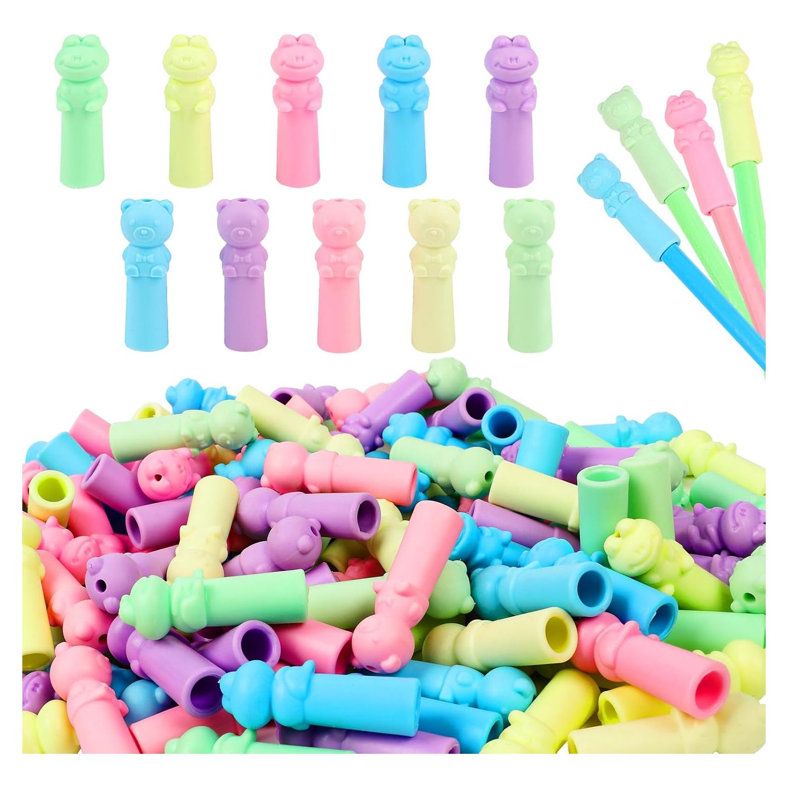 Paquete de 120 Gomas de Borrar Fangoo para Lápices - 10 Colores