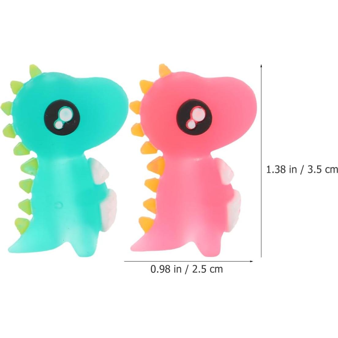 12 Toppers de Lápiz de Dinosaurio LALAFINA - Silicona Suave