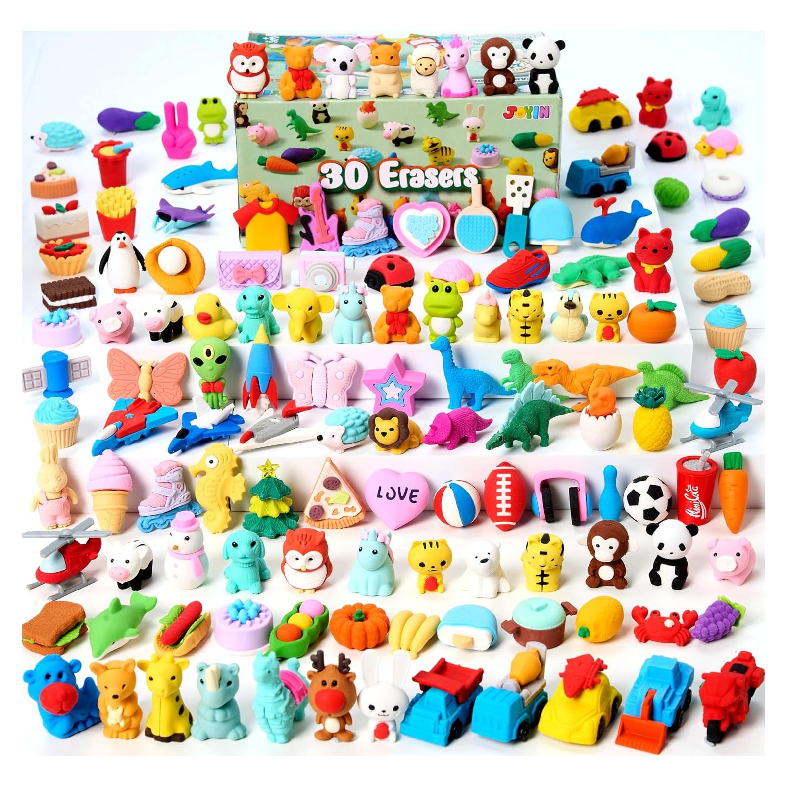 Borradores de Animales 3D JOYIN - 36 Piezas Coloridas