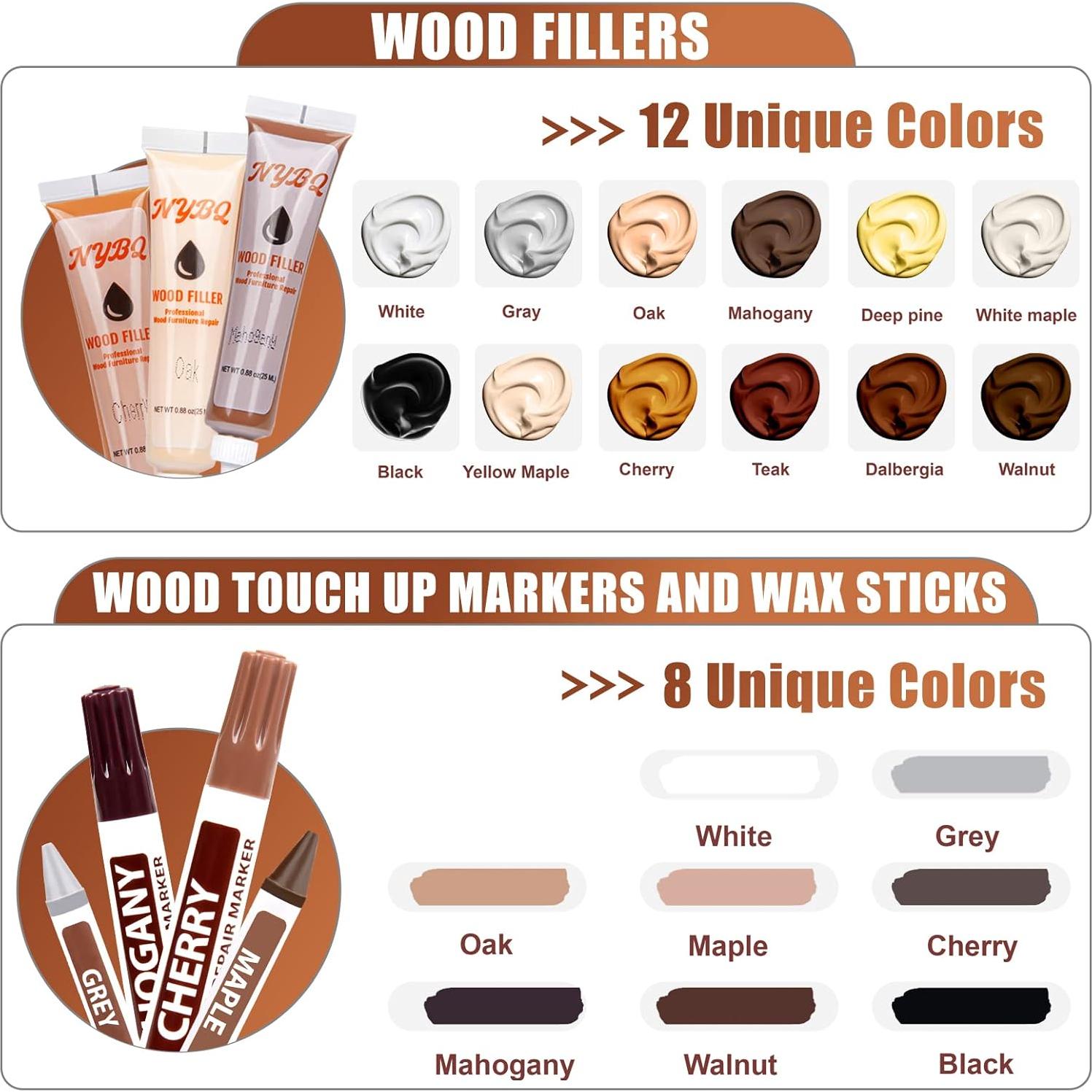 Kit de Reparación de Muebles de Madera NYBQ - 41 Piezas