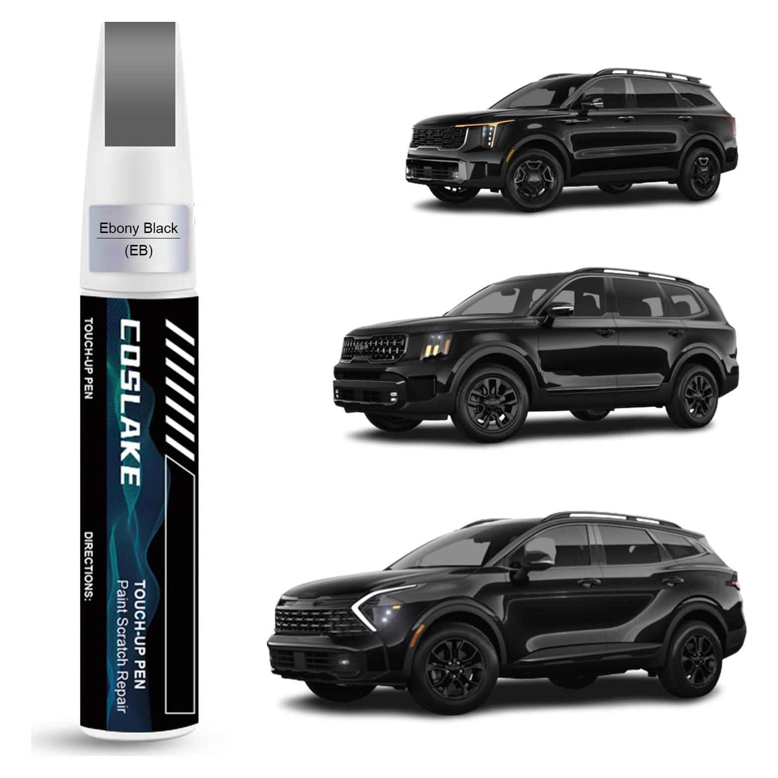 Pintura de Retoque COSLAKE 12ml Negro Ébano para Kia 2025