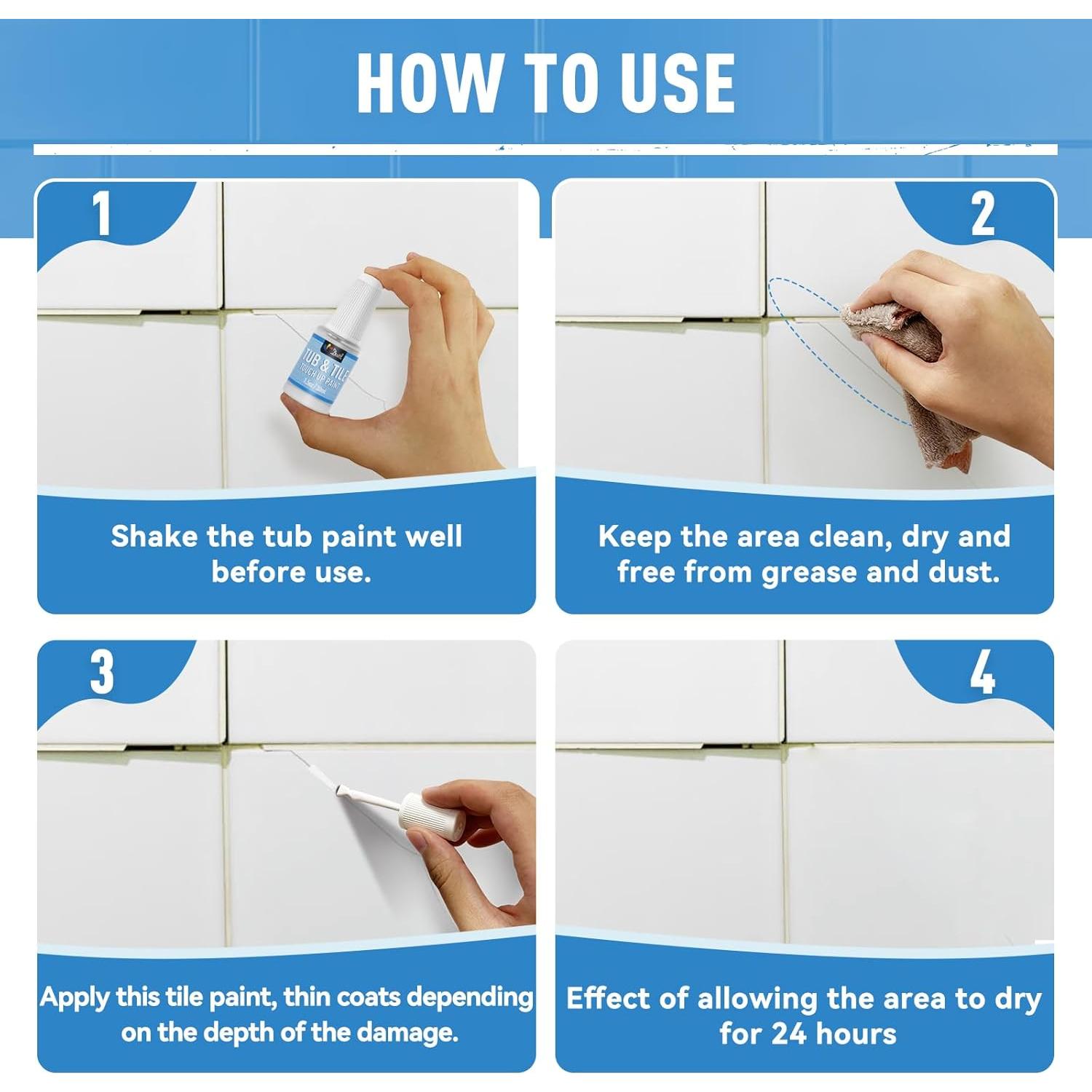 Pintura para Baños DWIL 44.36 ml Blanco Semi Brillante