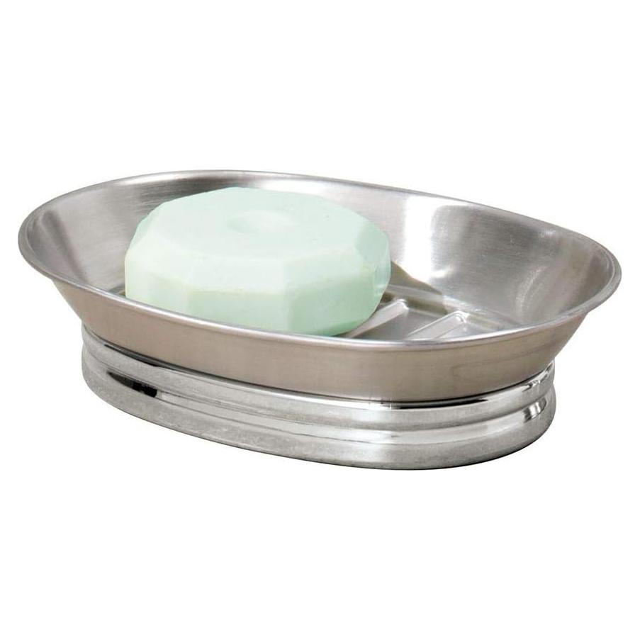 Soporte para Jabón InterDesign York Acero Inoxidable 10.16x13.97cm