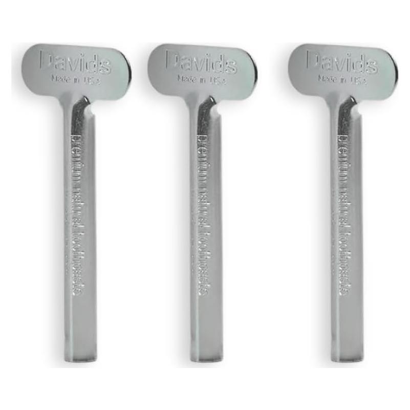 Exprimidor de Tubo de Pasta de Dientes Davids - 3 Paquete