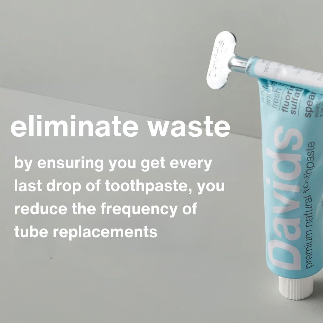 Exprimidor de Tubo de Pasta de Dientes Davids - 3 Paquete