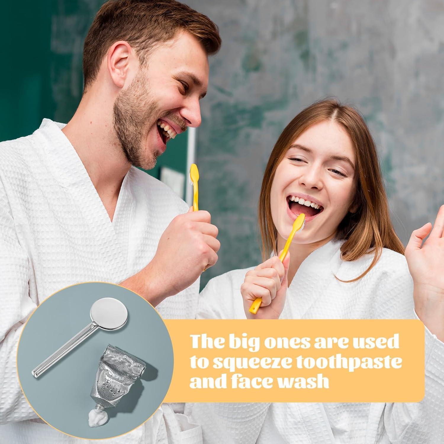 Exprimidor de Tubos de Acero Inoxidable L&S - 2 Piezas